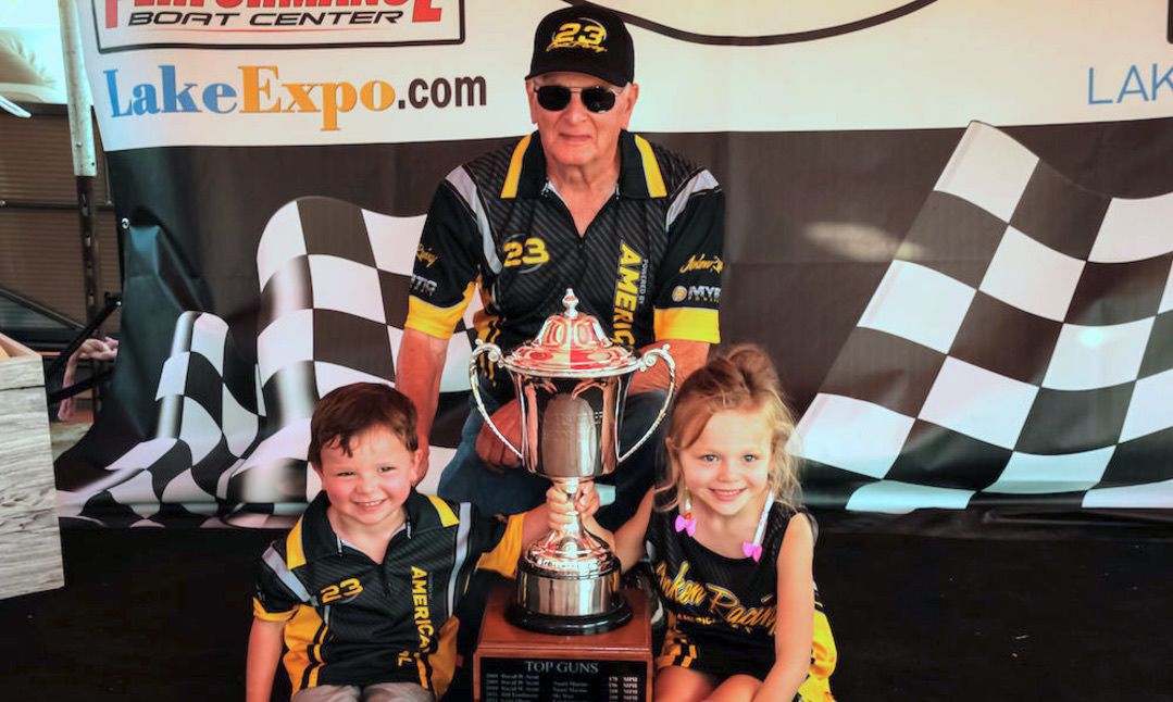 Don Onken Celebrates A 2016 Shootout Top Gun Victory
